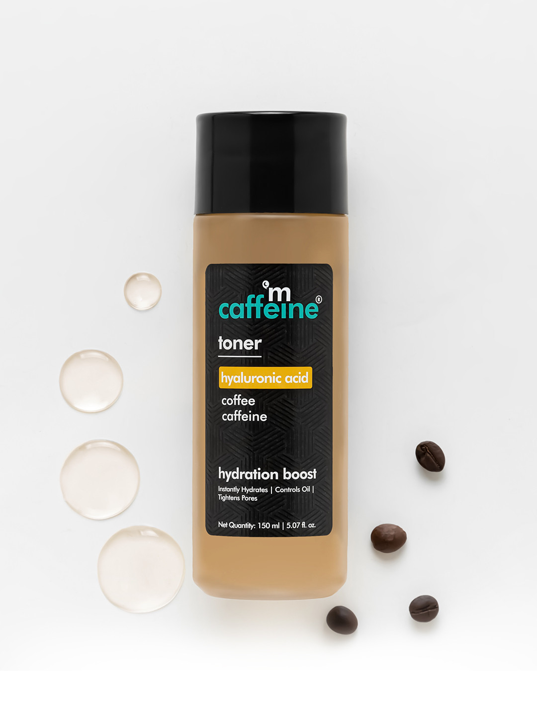 

MCaffeine Hyaluronic Acid & Coffee Toner 150 ml, Transparent
