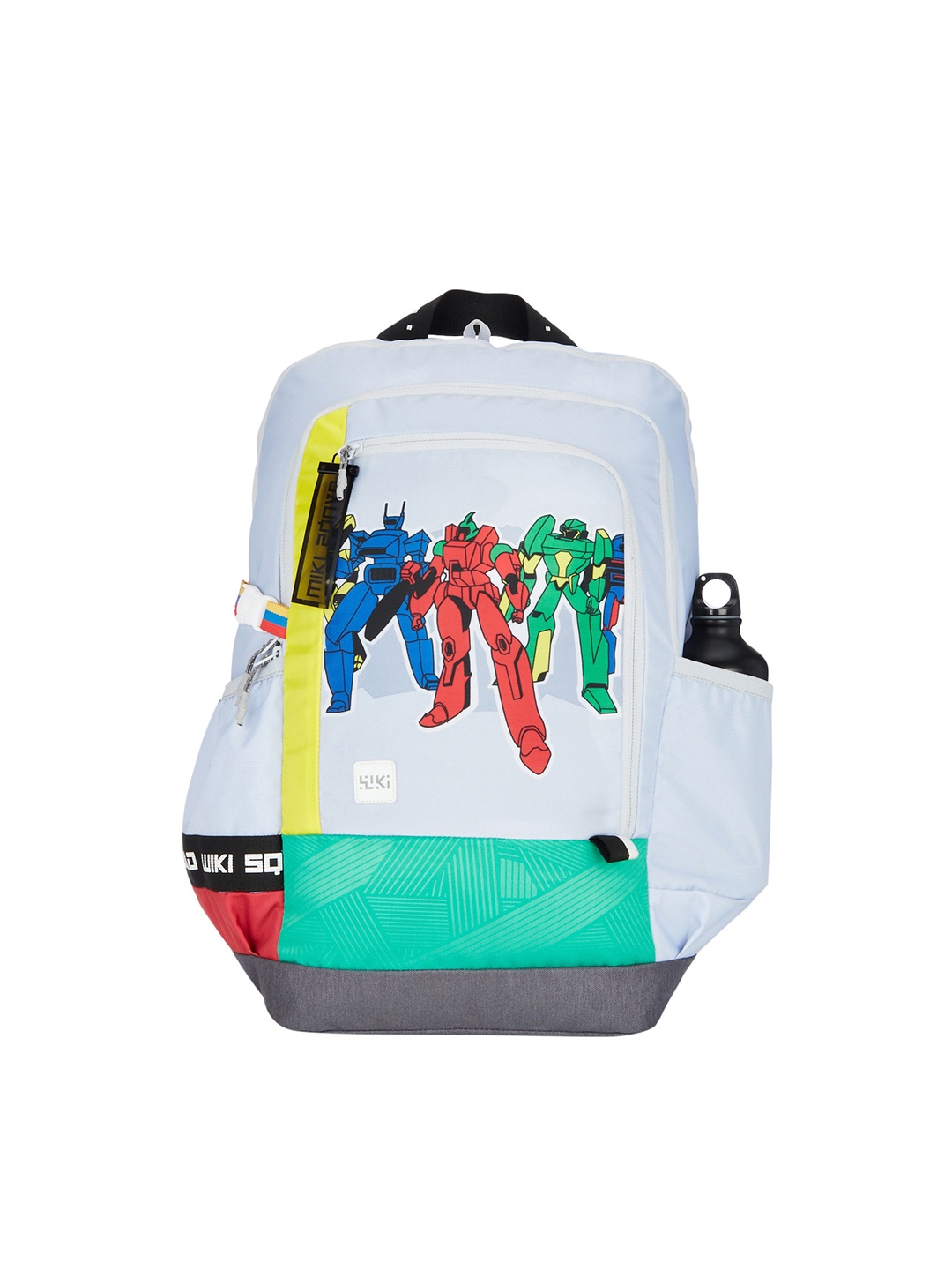 Wildcraft Graphic Printed Squad 2 Backpack, Grey