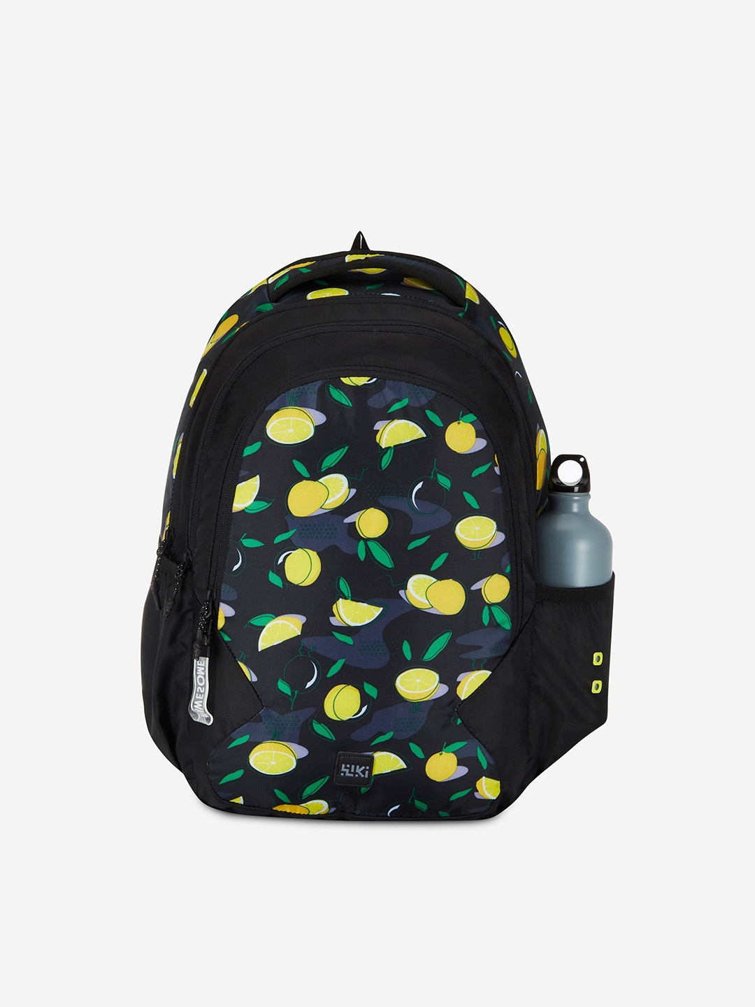 

Wildcraft Graphic Printed WIKI GIRL 3 Backpack, Black