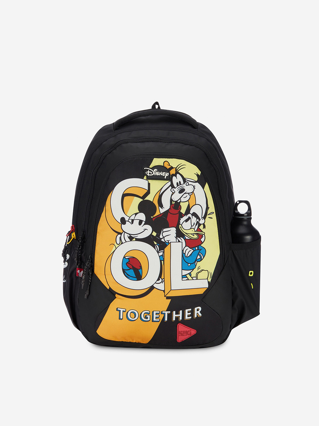 

Wildcraft Unisex Graphic Printed Girl Squad 3-Mickey Backpack, Black