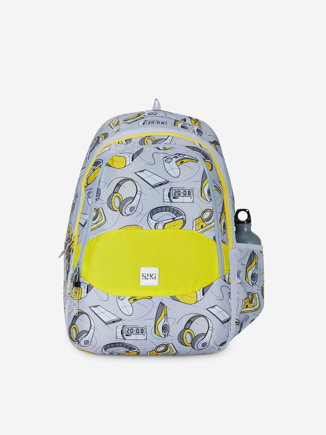 

Wildcraft Graphic Printed WIKI-5 Backpack, Grey