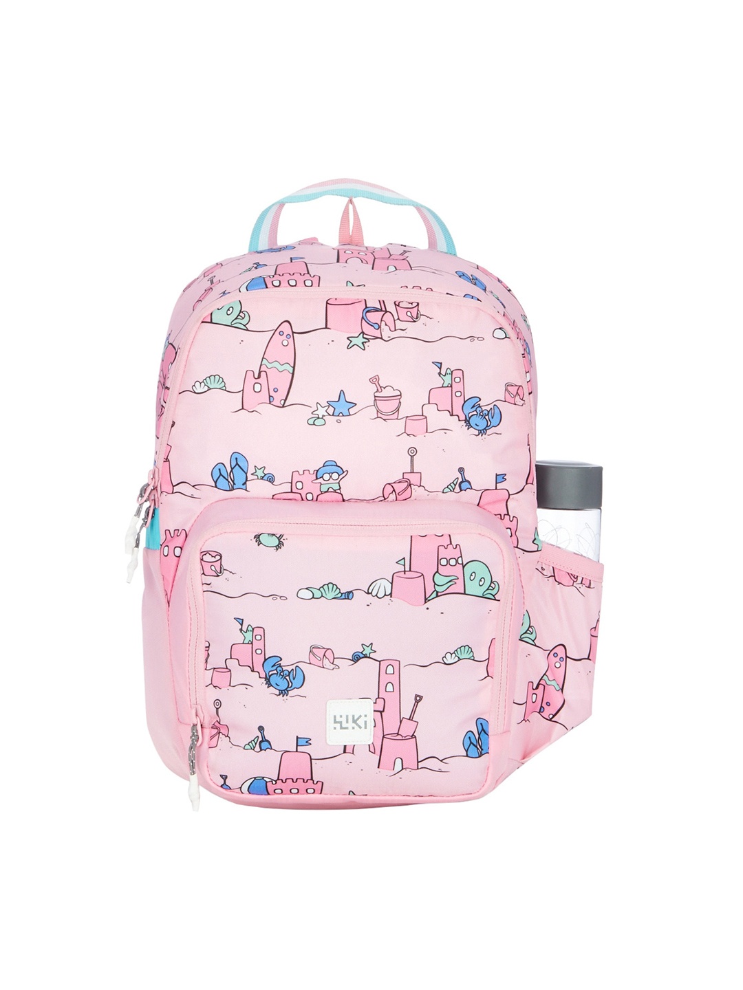 

Wildcraft Graphic Printed Medium WIKI CHAMP 1 Backpack, Pink