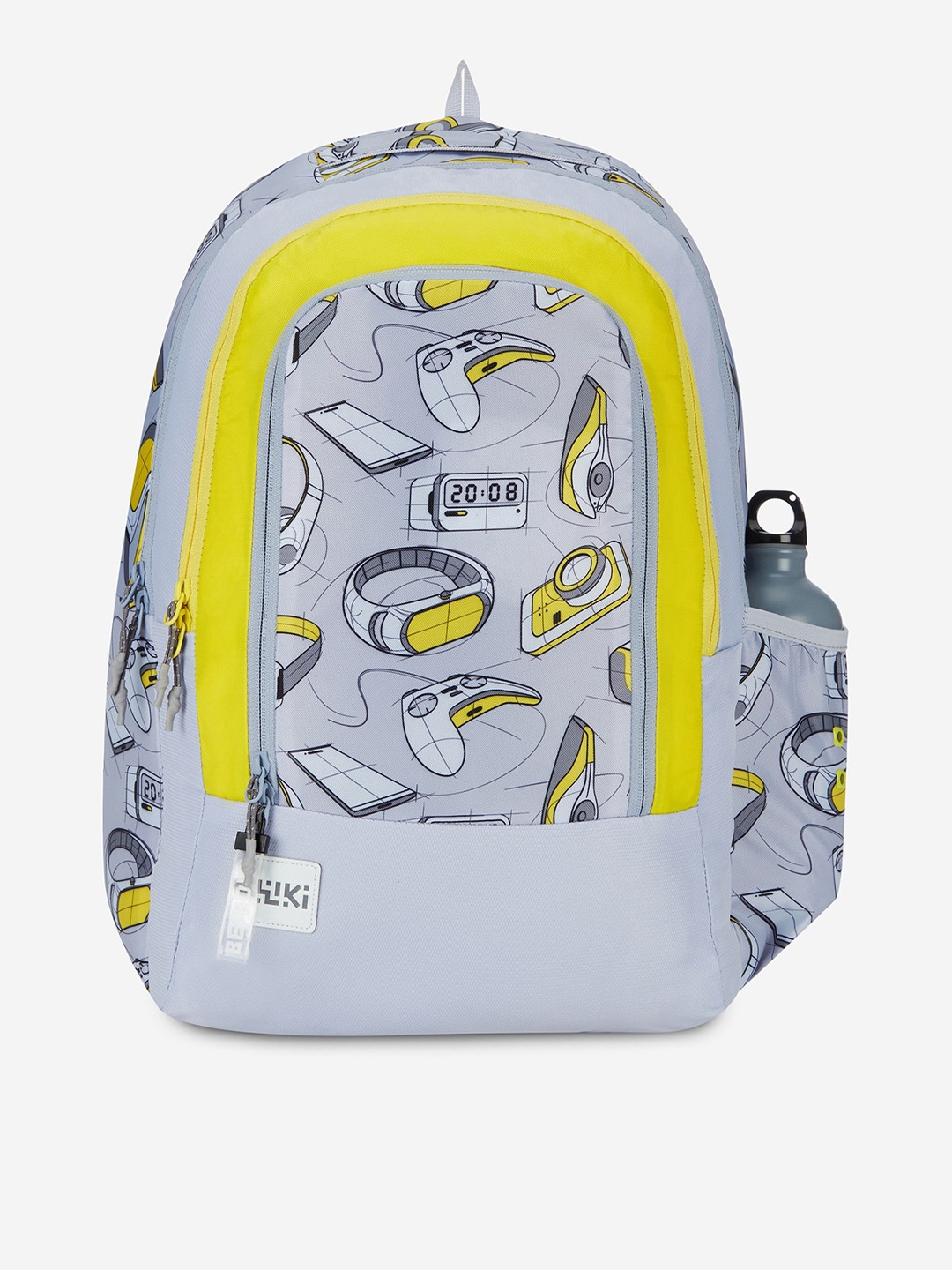 

Wildcraft Graphic Printed Medium WIKI-2 Backpack, Grey