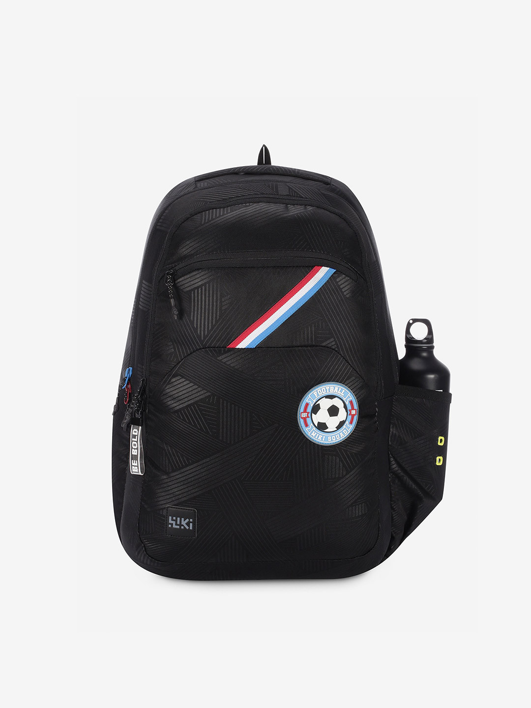 

Wildcraft Graphic Printed WIKI 1 Backpack, Black