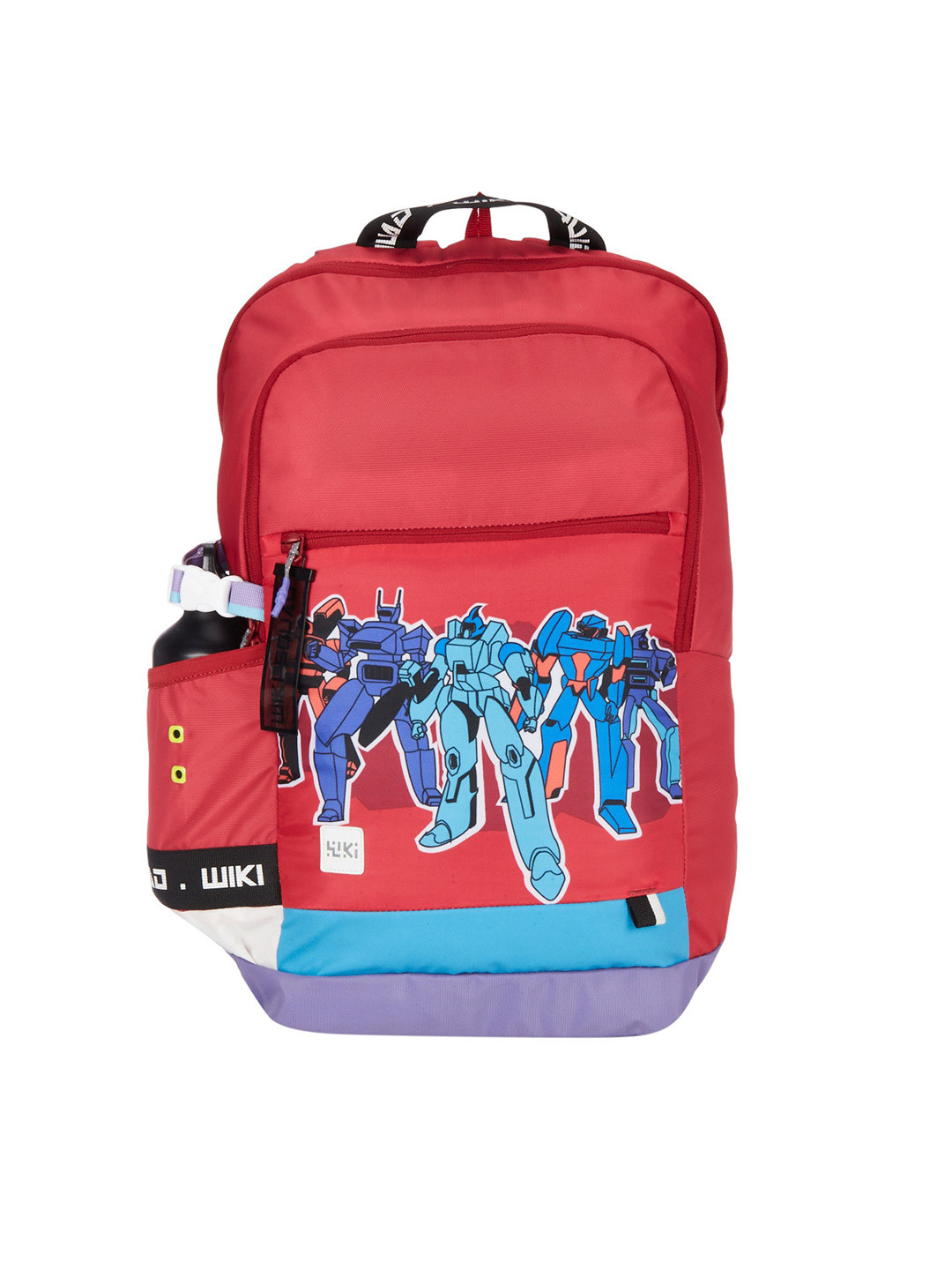 

Wildcraft Graphic Printed Squad 1 Backpack, Red