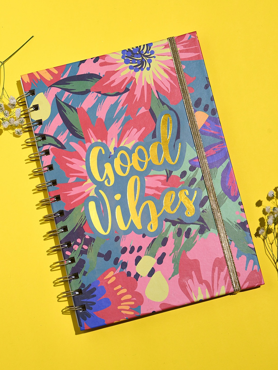

Toniq Kids Girls Typography Printed Notebook With Pen Set, Multi