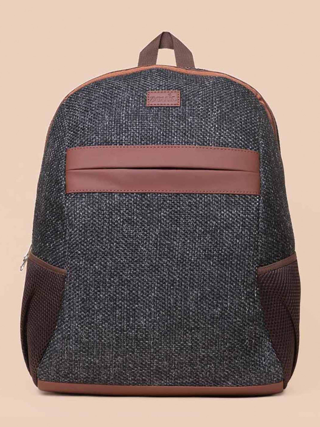 

ZOUK Men Non-Padded Backpack, Black