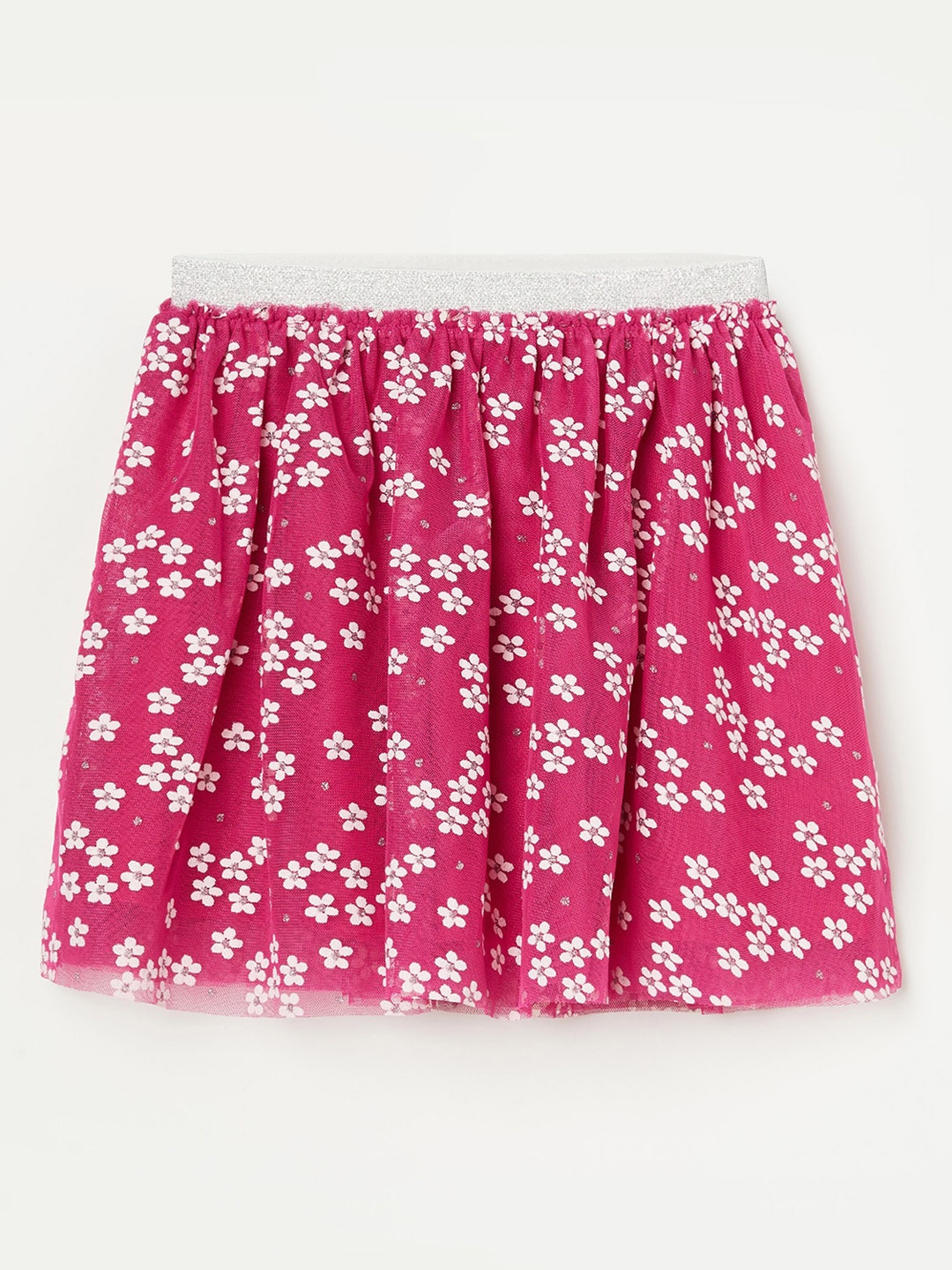 

Fame Forever by Lifestyle Girls Floral Printed Knee-Length Skirts, Pink