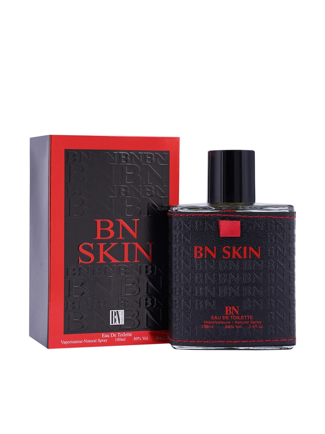 

BN PARFUMS Skin Premium Men Long Lasting Perfume 100 ml, Black