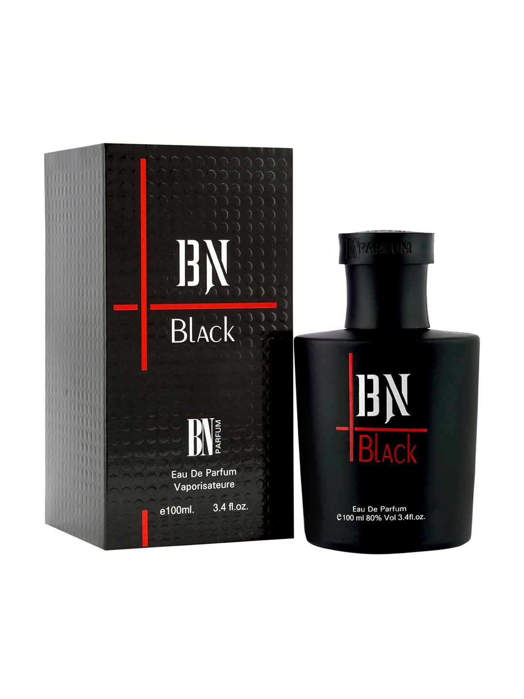 

BN PARFUMS Men Black Long-Lasting Eau De Parfum with Soothing Fragrance - 100ml