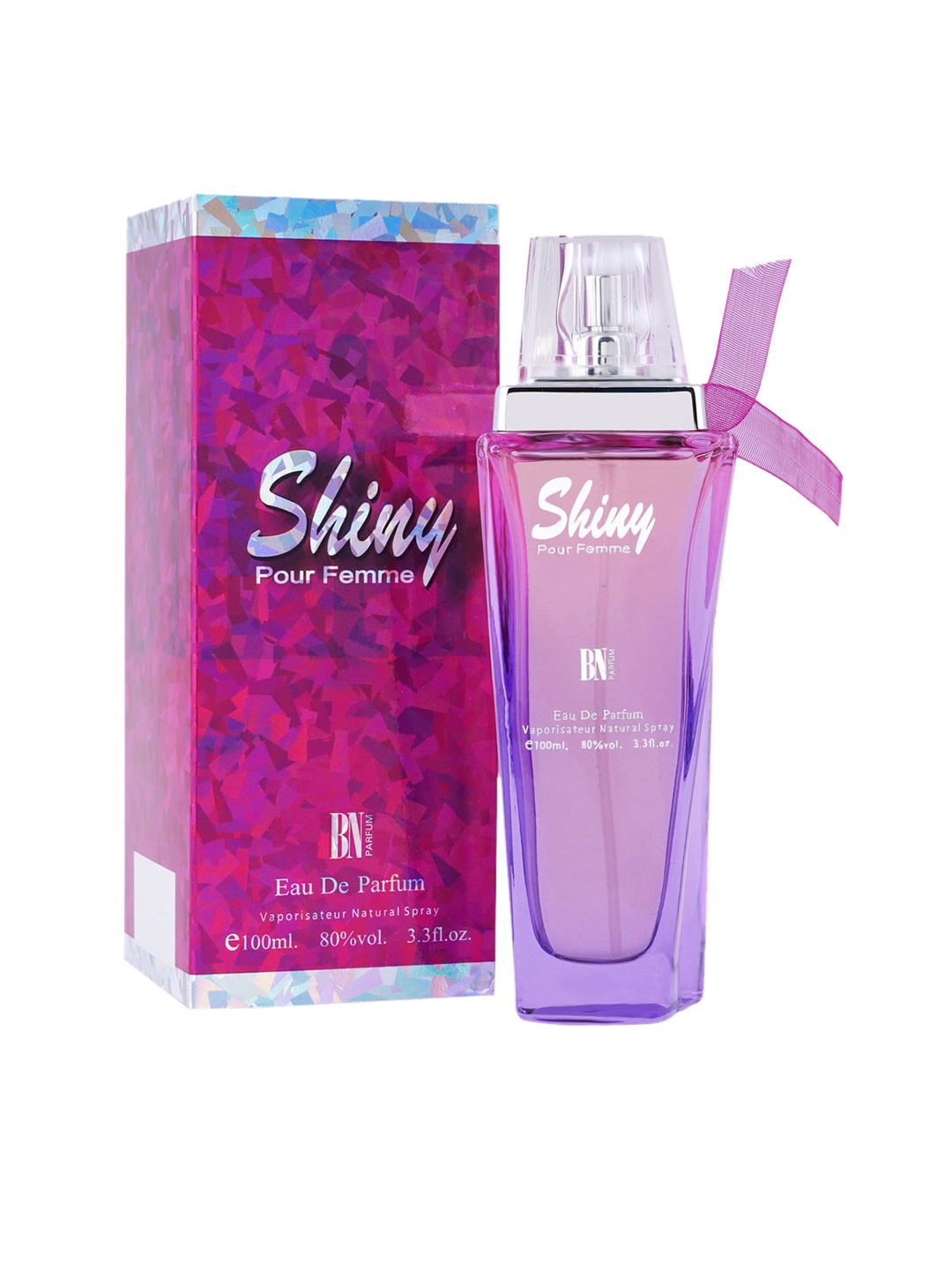 

BN PARFUMS Women Shiny Long-Lasting Eau De Parfum with Soothing Fragrance - 100ml, Pink