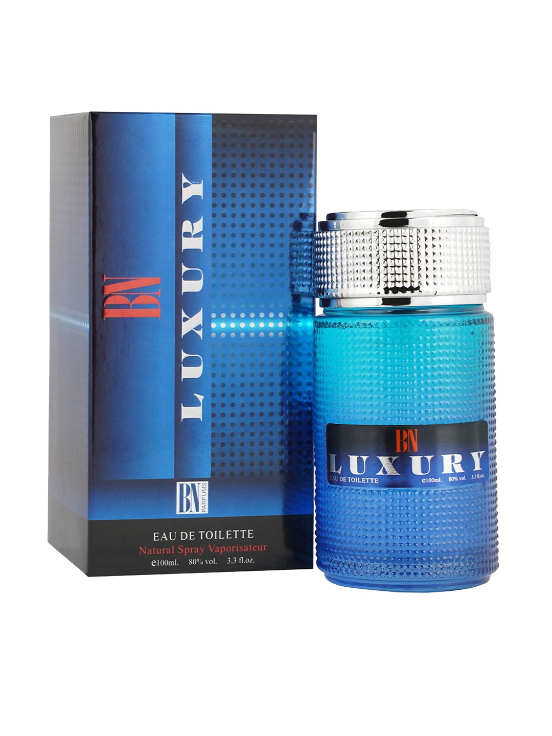 

BN PARFUMS Men Luxury Long-Lasting Eau De Toilette with Soothing Fragrance - 100ml, Blue