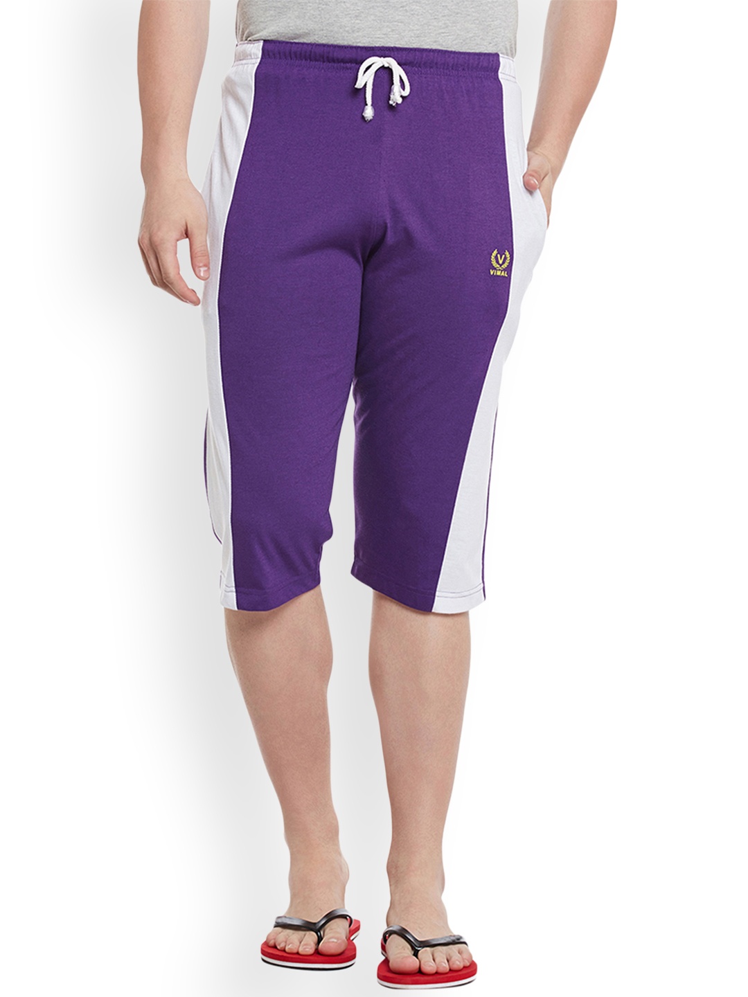 

Vimal Purple Lounge Shorts C7-PURPLE01