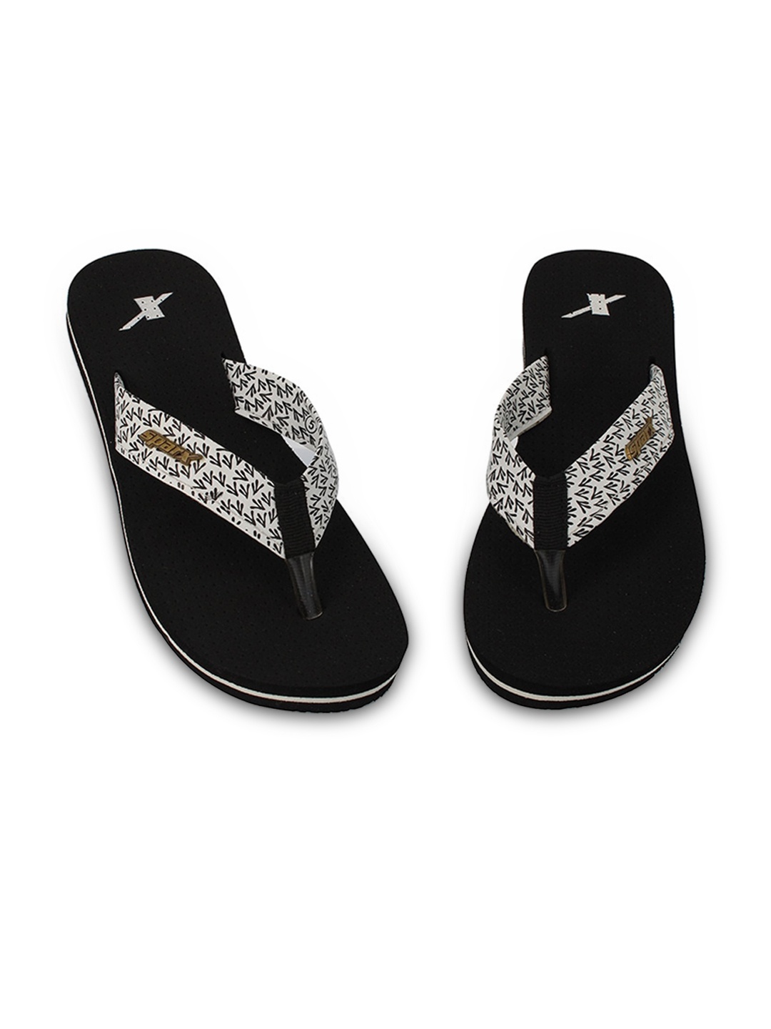 

Sparx Women Thong Flip-Flops, Black