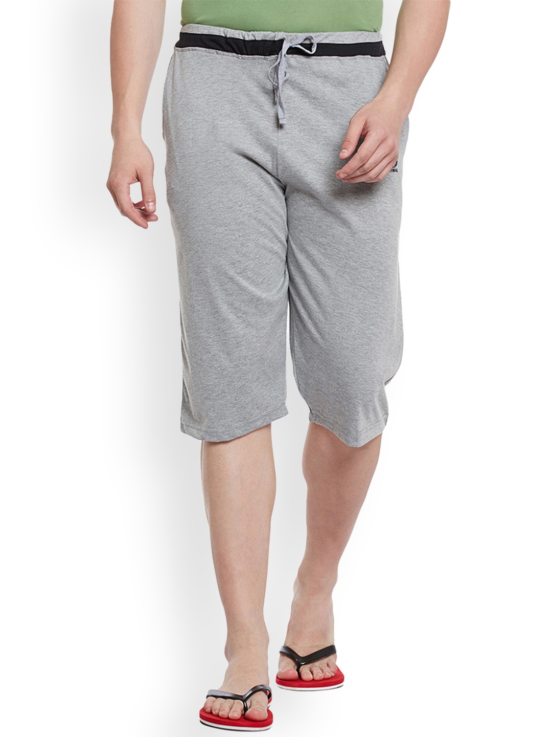 

MACK JONNEY Grey Lounge Shorts C8-MELANGE01
