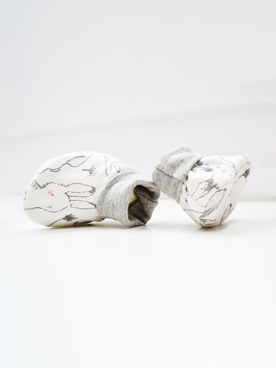 

JusCubs Kids Set Of 2 Cotton Socks, Grey