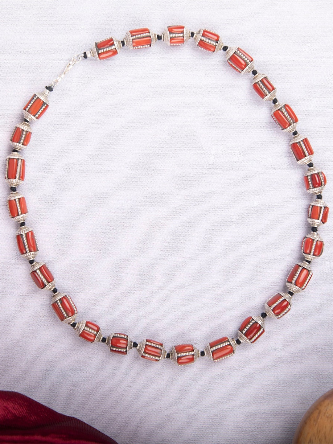 

Arte Jewels Women Silver-Plated Necklace