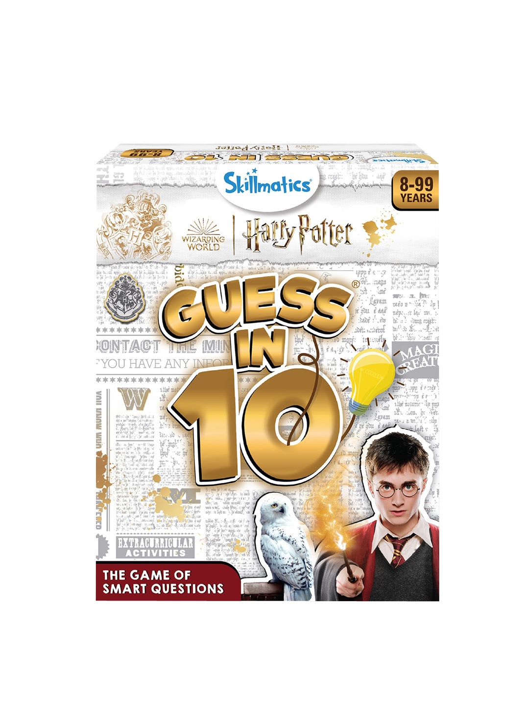 

Skillmatics Kids Skillmatics Card Game Guess in 10 Harry Potter, White