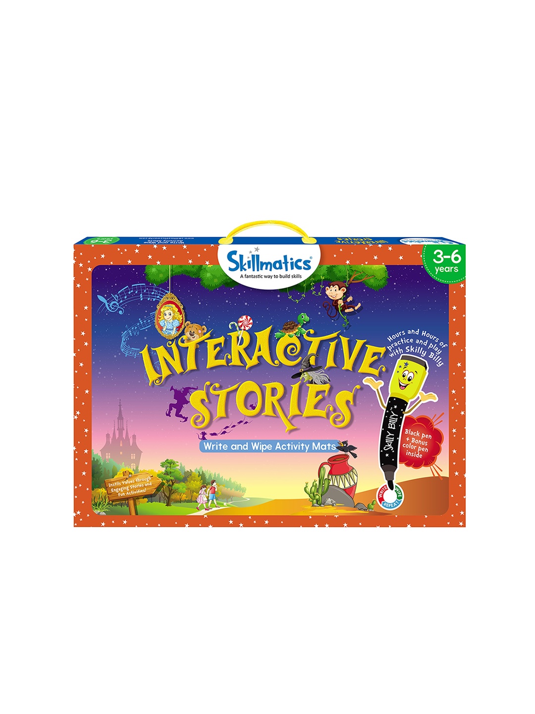

Skillmatics Interactive Stories Educational Game, Red