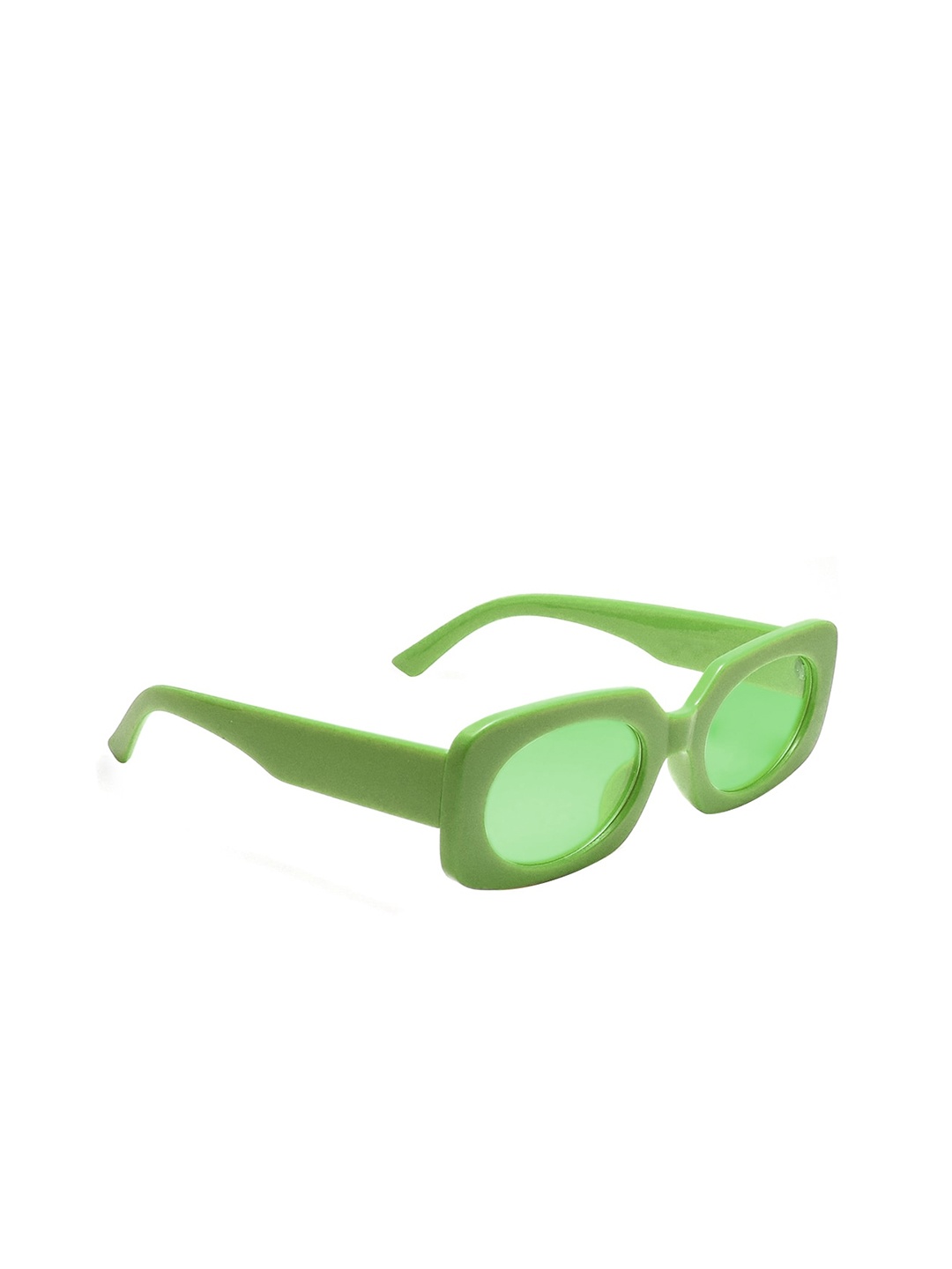 

Peter Jones Eyewear Lens & Green Square Sunglasses with UV Protected Lens