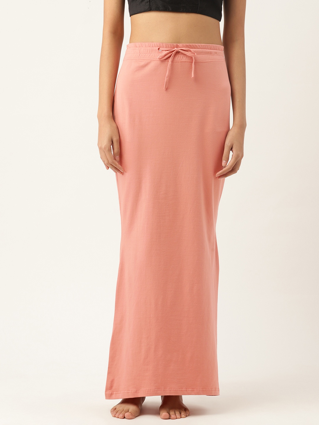 

Ms.Lingies Solid Saree Shapewear, Rust