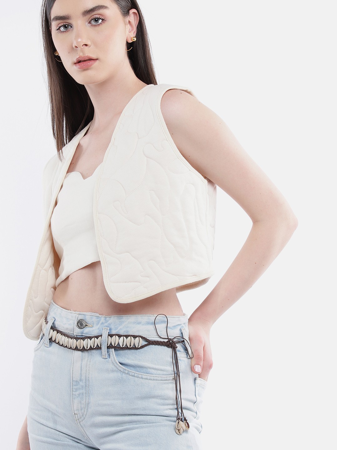 

Rang Gali Embellished Belt, Grey