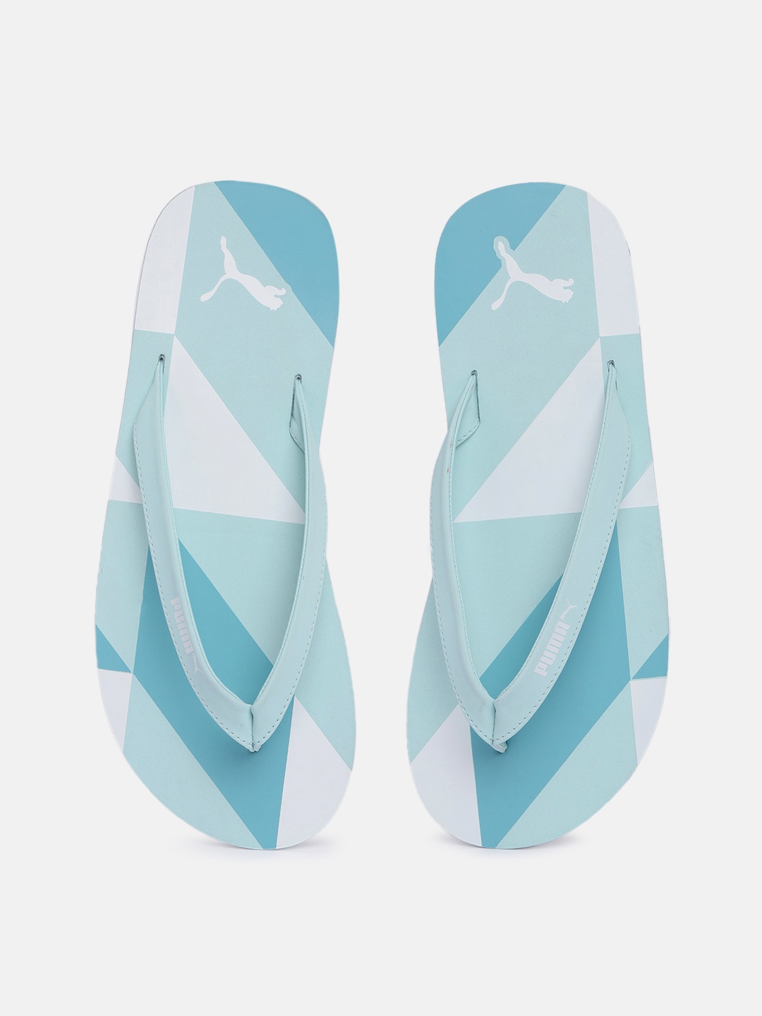 

Puma Women Luminous Printed Flip Flops, Blue