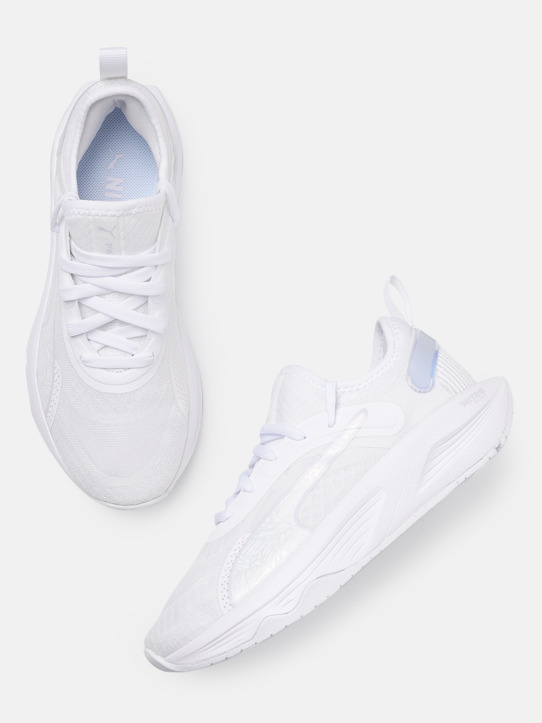 

Puma Women PWR XX Nitro Nova Shine Training Shoes, Off white