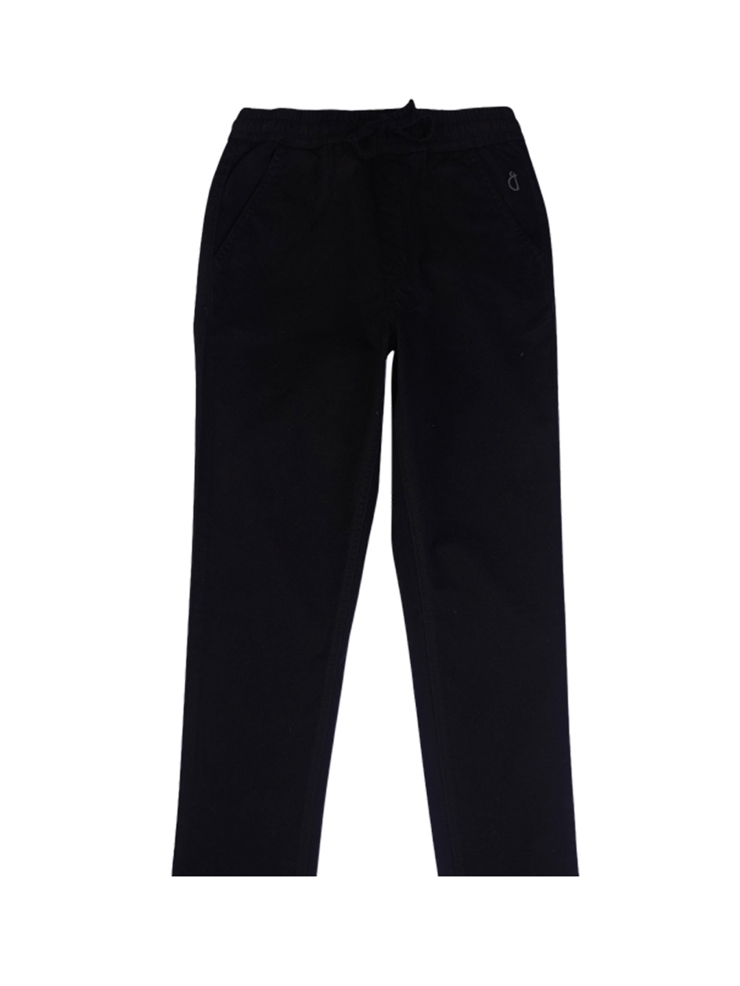 

Gini and Jony Boys Solid Chinos Trouser, Black