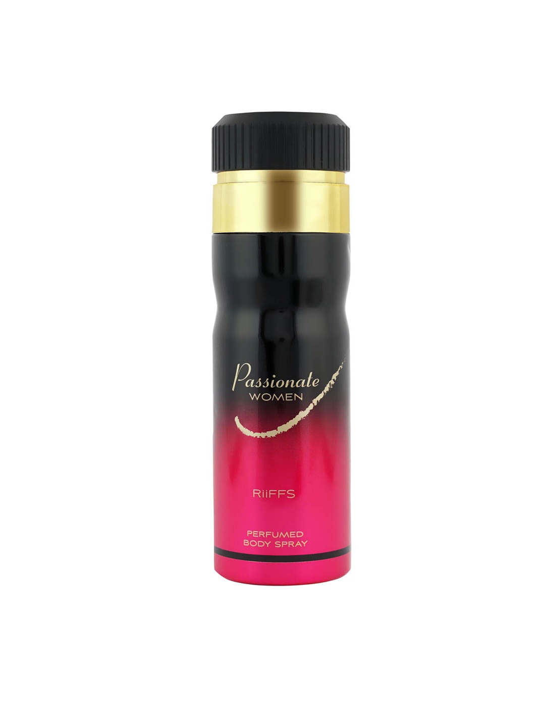 

RIIFFS Women Passionate Soothing & Long Lasting Deodorant Body Spray - 200 ml, Black