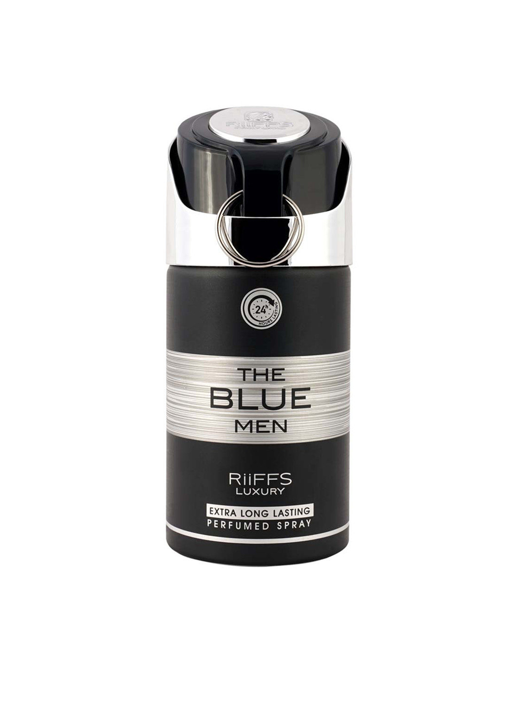 

RIIFFS Men The Blue Long Lasting Body Spray - 200 ml, Black