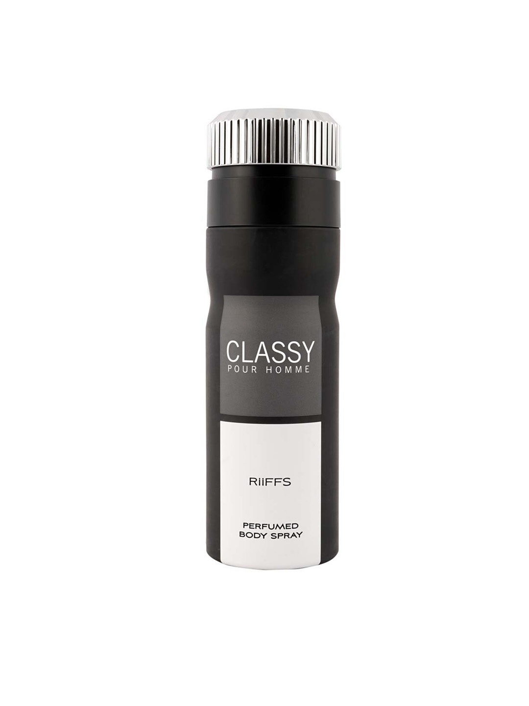 

RIIFFS Men Classy Pour Homme Long Lasting Body Spray - 200 ml, Black