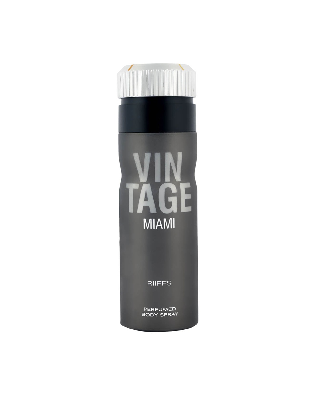 

RIIFFS Men Vintage Miami Long Lasting Deodorant - 200 ml, Grey