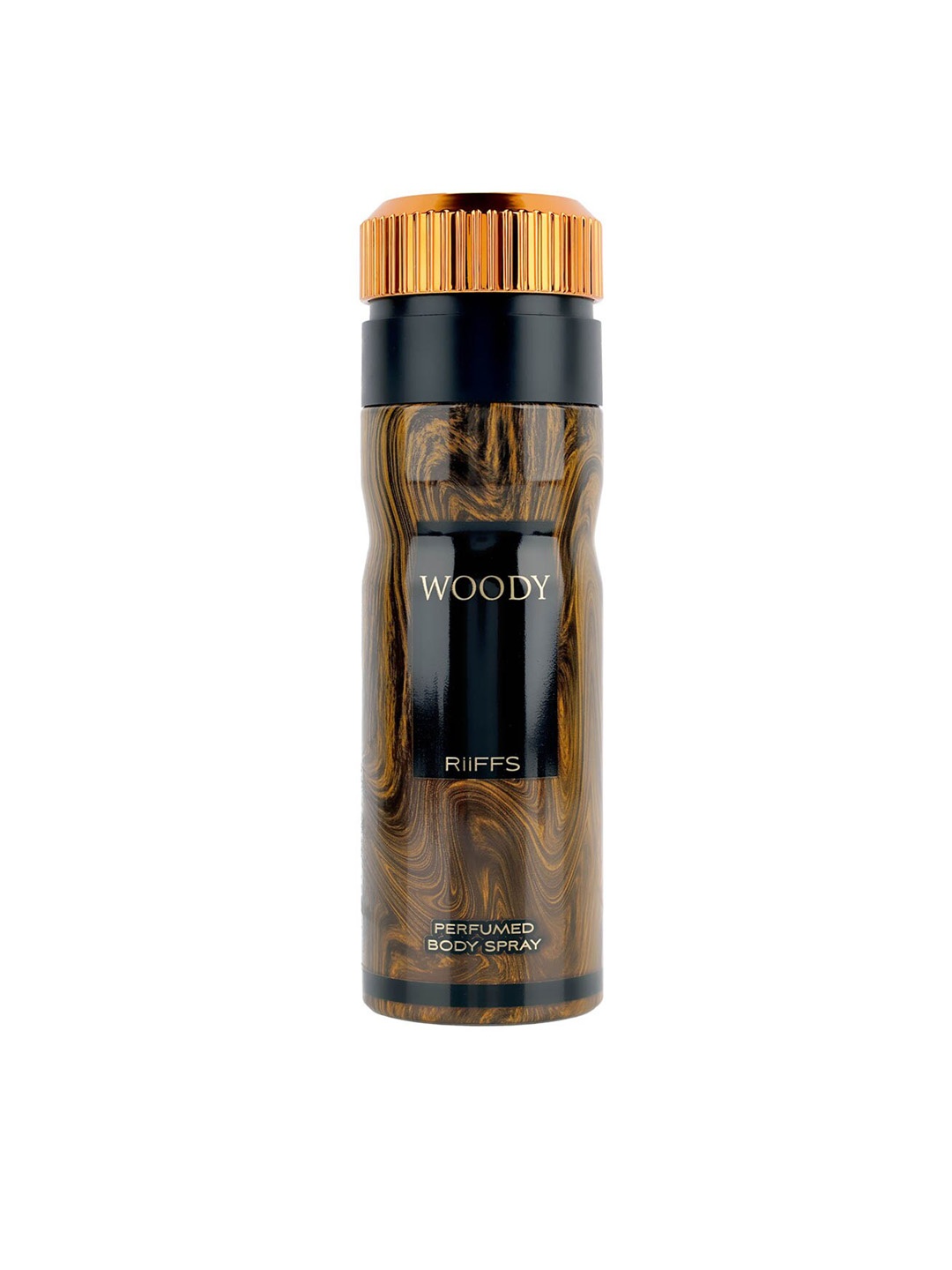 

RIIFFS Men Woody Long-Lasting Deodorant Body Spray with Soothing Fragrance - 200ml, Brown