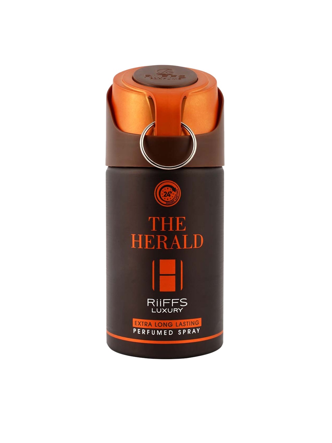 

RIIFFS The Herald Long-Lasting Deodorant Body Spray with Soothing Fragrance - 250ml, Coffee brown