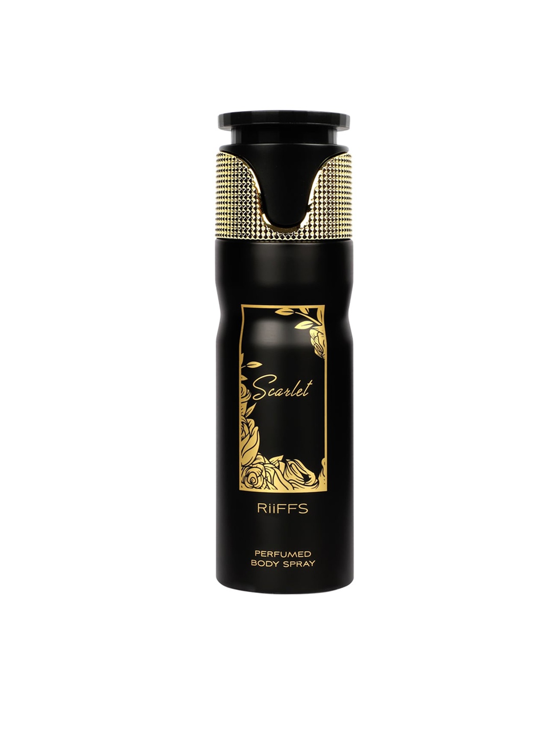 

RIIFFS Women Scarlet Long-Lasting Deodorant Body Spray with Soothing Fragrance - 200ml, Black