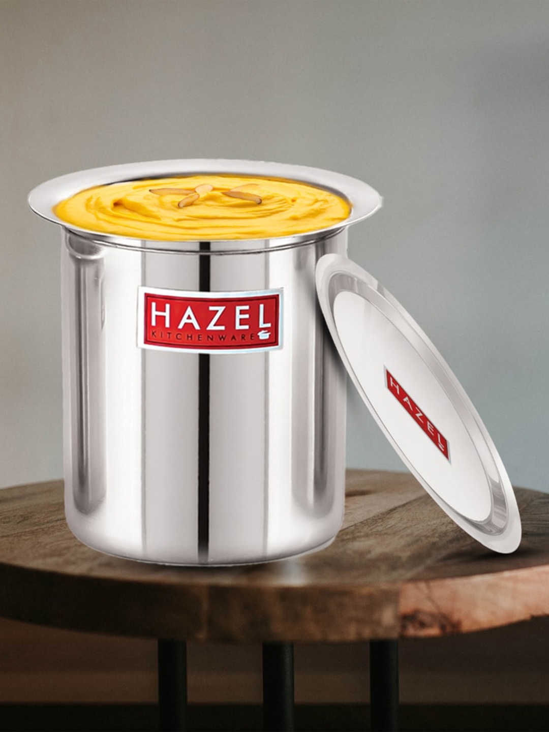 

HAZEL Stainless Steel Dishwasher Safe Milk Pot with Lid 4 Litre