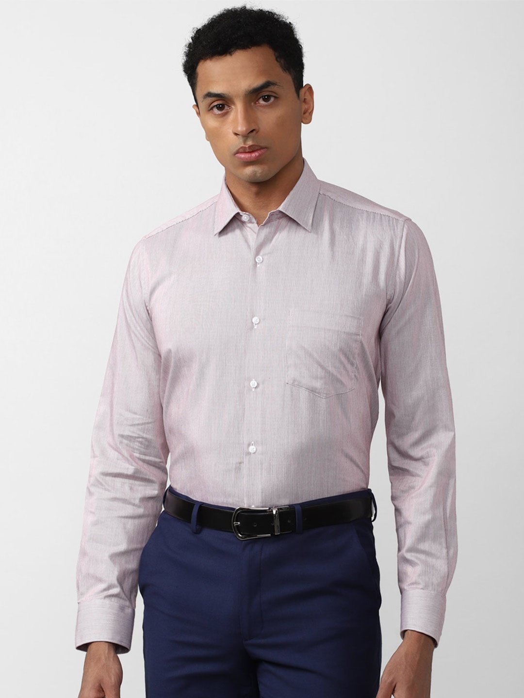 

Van Heusen Men Formal Pure Cotton Shirt, Pink