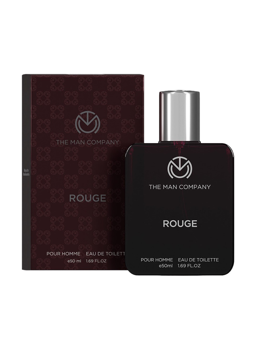 

THE MAN COMPANY Rouge Pour Homme Premium Long Lasting Eau De Toilette - 50 ml, Black