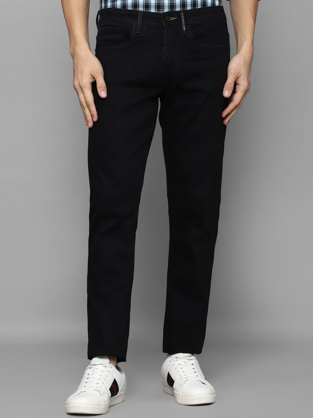 

Allen Solly Men Cotton Slim Fit Jeans, Black