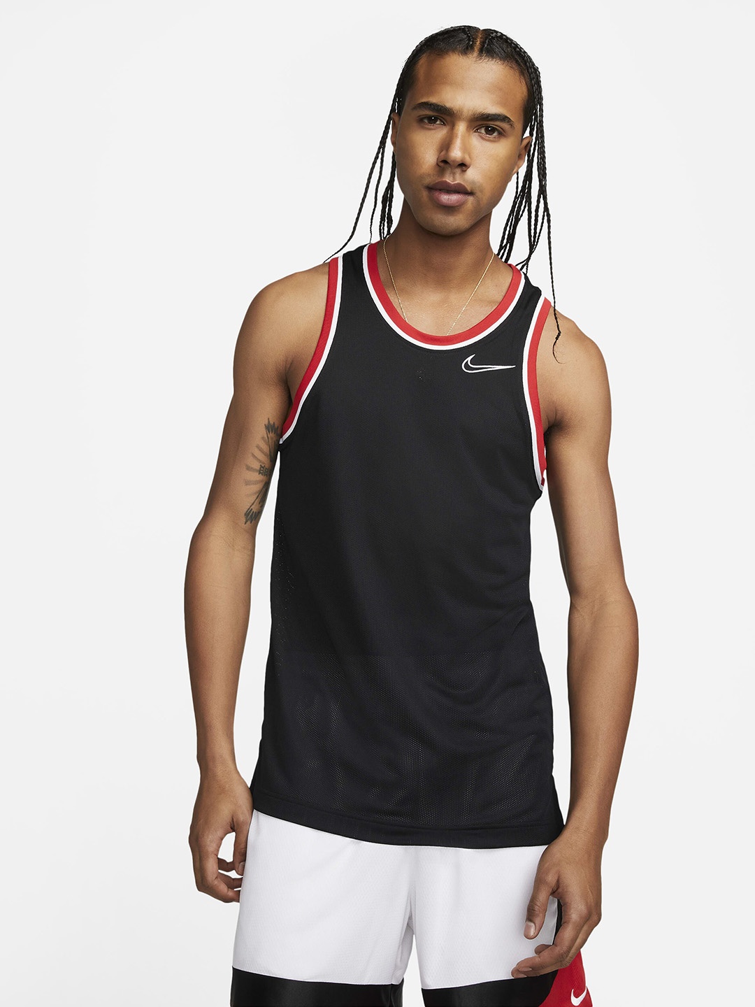 

Nike Brand Logo Dri-FIT CLASSIC JERSEY NFS T-shirt, Black