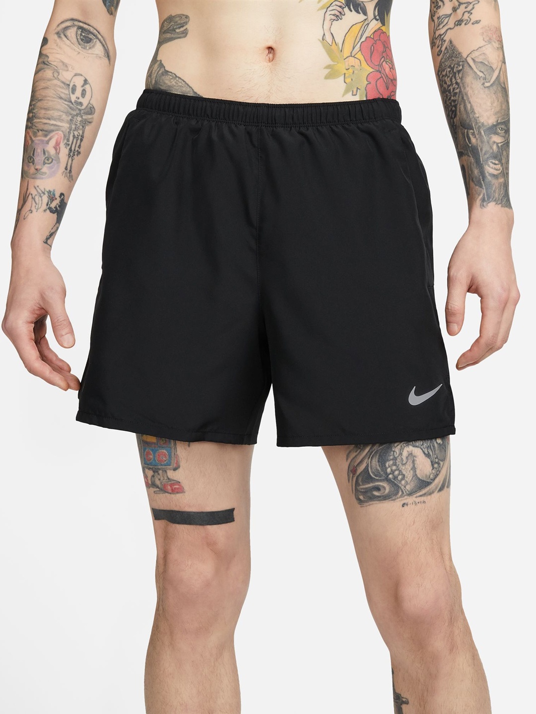 

Nike Men Dri-Fit CHLNR PR Running Sports Shorts, Black