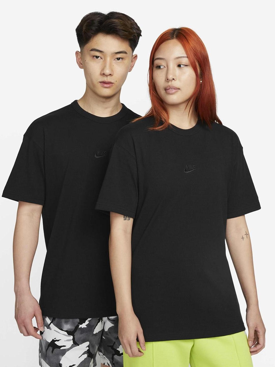 Nike Brand Logo Premium Essentials T-shirt, Black