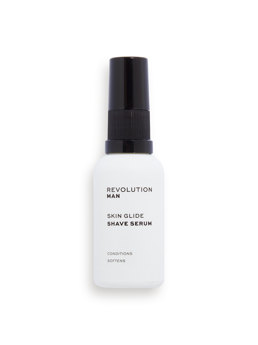 

REVOLUTION MAN Skin Glide Shave Serum with Patchouli & Liquorice for Sensitive Skin - 30ml, White