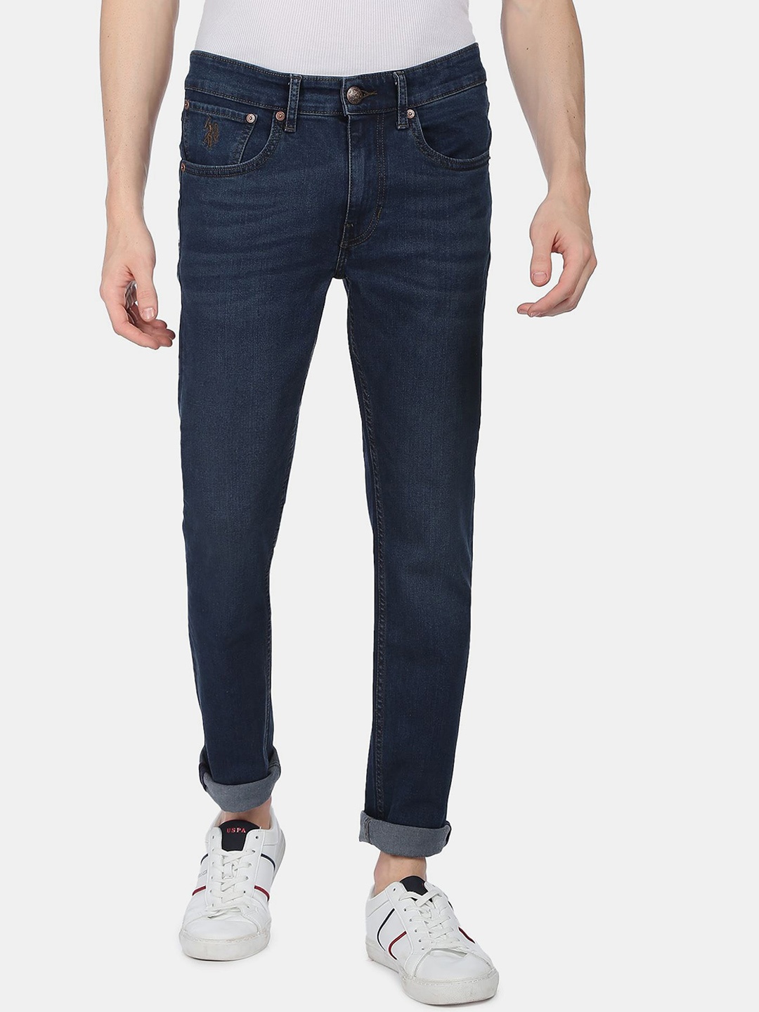 

U.S. Polo Assn. Denim Co. Men Skinny Fit Jeans, Blue
