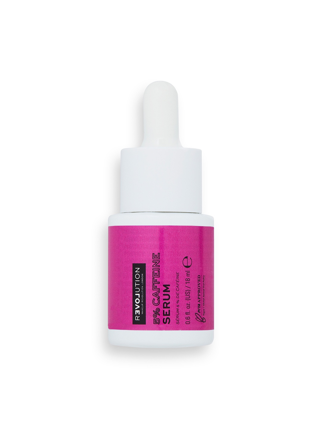 

RELOVE By Revolution Energising 5% Caffeine Serum for Dark Circles - 18ml, Pink