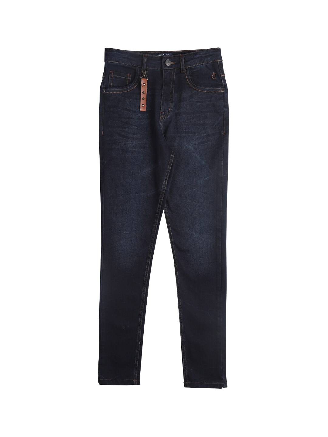 

Gini and Jony Kids Boys Straight Fit Light Fade Jeans, Navy blue