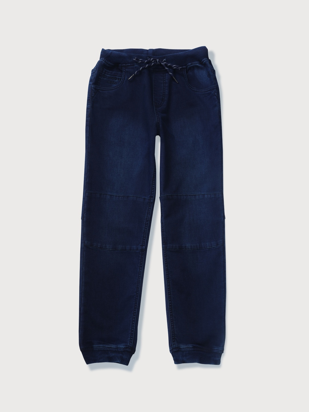 

Gini and Jony Boys Jogger Cotton Jeans, Navy blue