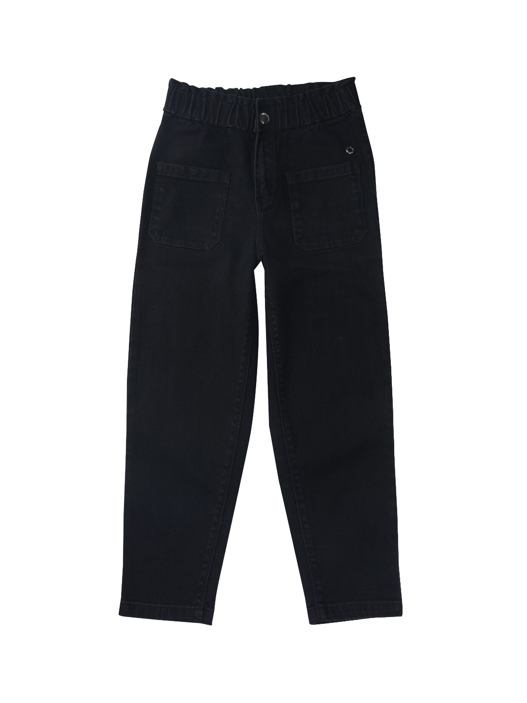 

Gini and Jony Girls Cotton Jeans, Black