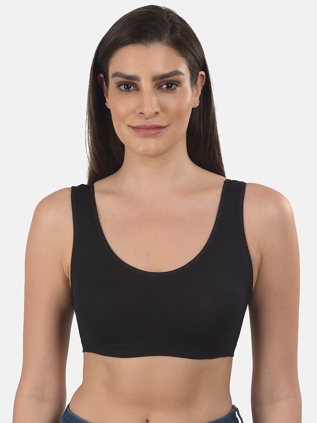 

mod & shy Non Padded Full Coverage Bra, Black